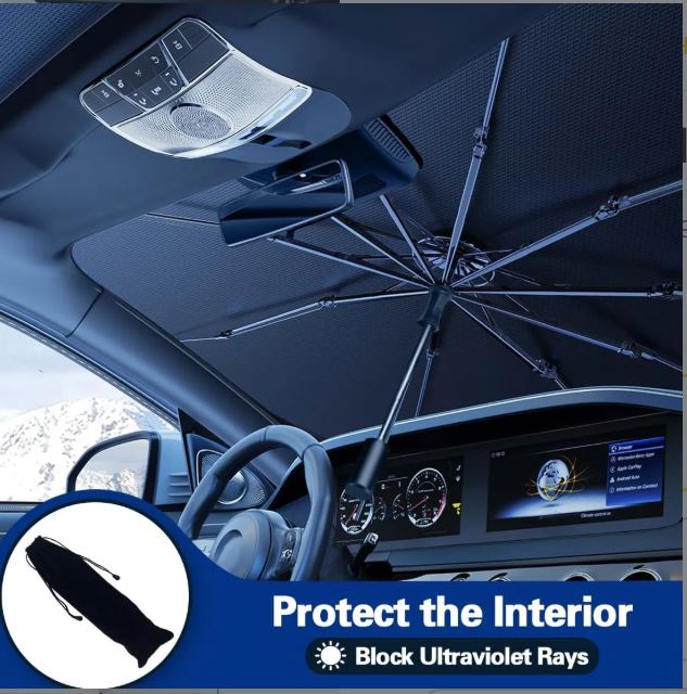 Car Windshield Sun Shade (CASH ON DELIVERY)