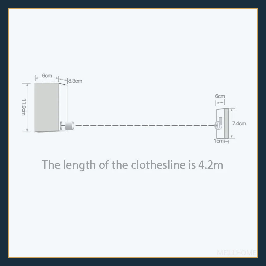 Telescopic Clothesline Clothes Drying Rope (CASH ON DELIVERY)